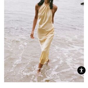 Zara Cream Maxi Dress